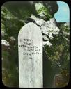 Image of Headstone at Battle Harbor